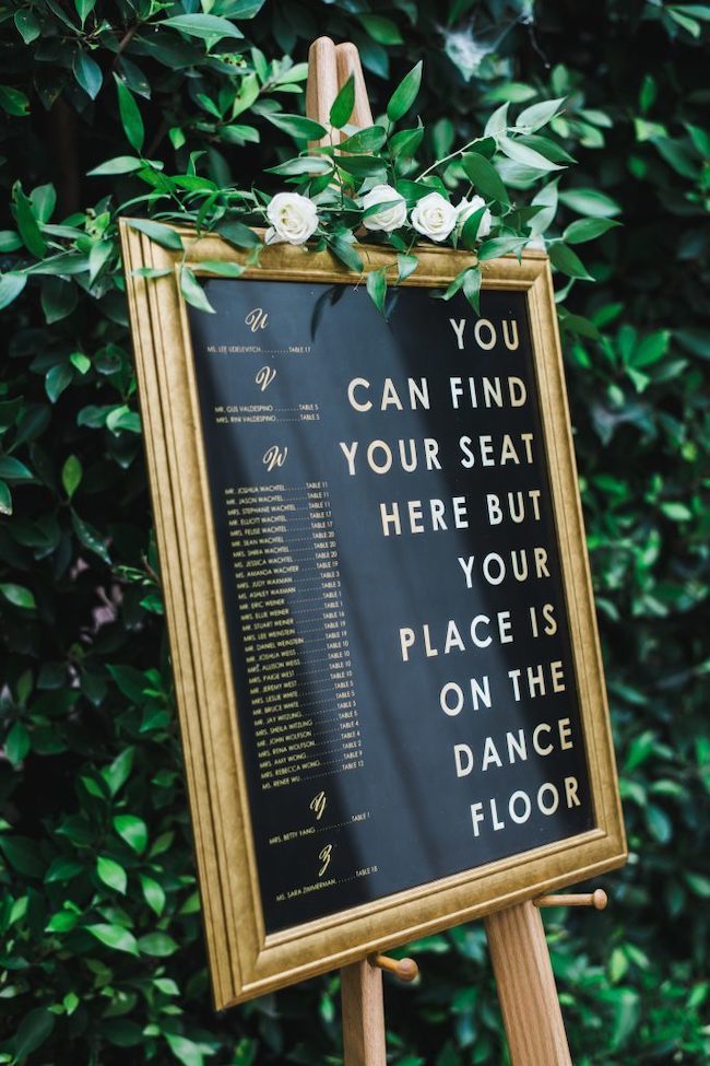 Funny Wedding Signs Centerpiece