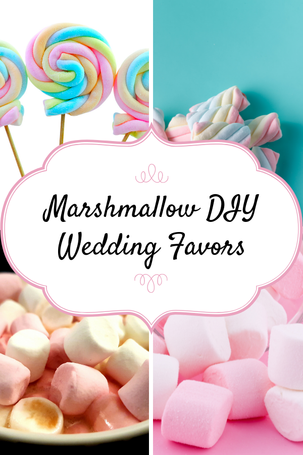 Marshmallow DIY Wedding Favors