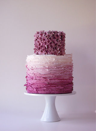 ombre maggieaustin cake Postcards & Pretties.